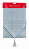 Classic Metallic Christmas Table Runner – 180 cm