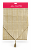 Classic Metallic Christmas Table Runner – 180 cm