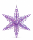 Iridescent Snowflake Hanging Decoration