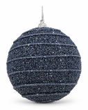 Glitter String Christmas Bauble 80 mm
