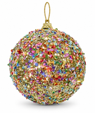 Moonstone Christmas Bauble 80 mm