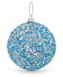 Moonstone Christmas Bauble 80 mm