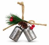 Antique-Style Cowbell Hanging Decoration – 2 Bells