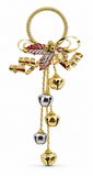 Festive Five-Bell Christmas Door Hanger