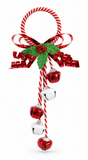 Festive Five-Bell Christmas Door Hanger
