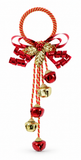 Festive Five-Bell Christmas Door Hanger