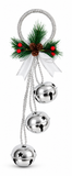 Shiny Three-Bell Christmas Door Hanger