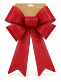 Large Glitter Mesh Christmas Bow