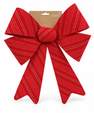 Extra Large Classic Stripe Christmas Bow