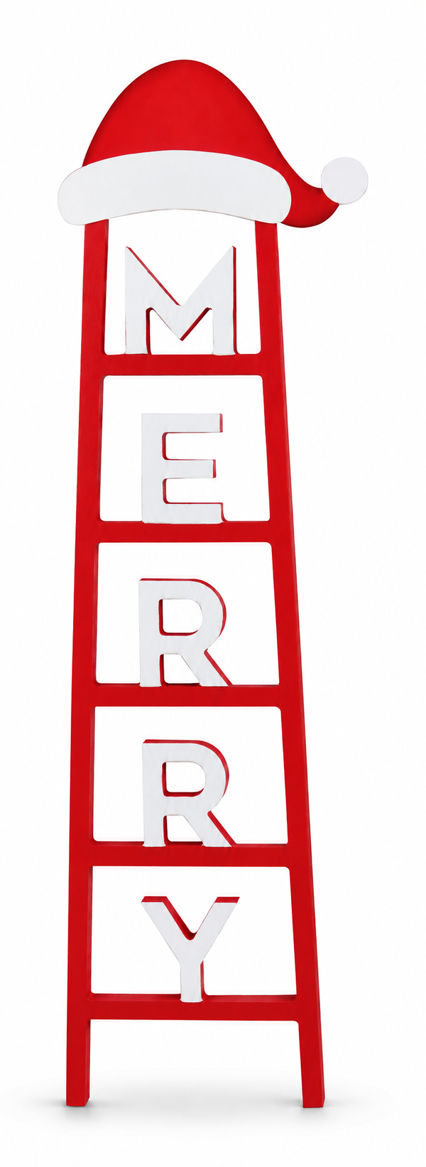 Merry Christmas Ladder Table Decoration – 47 cm