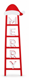 Merry Christmas Ladder Table Decoration – 47 cm