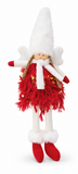 Sitting Feathery Fairy Decoration – 34cm