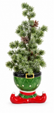 Christmas Tree in Character Ceramic Pot