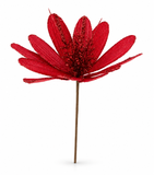 Velvet Glitter Tulip Stem – 35cm