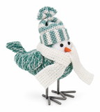 Dressed Mini Christmas Bird – 12cm