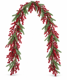 Berry and Foliage Garland – 180cm