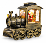 LED Musical Glitter Swirl Train Engine