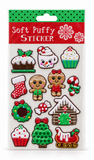 Cute Christmas Puffy Stickers