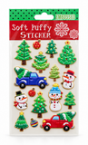 Cute Christmas Puffy Stickers