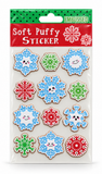 Cute Christmas Puffy Stickers