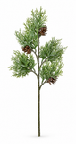 Icy Glitter Foliage Spray – 48cm
