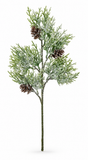 Icy Glitter Foliage Spray – 48cm