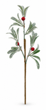 Glitter Mistletoe Pick – 43cm