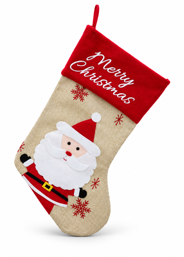 Vintage Character Christmas Stocking - 40 cm