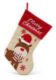 Vintage Character Christmas Stocking - 40 cm