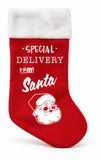 Santa Special Delivery Christmas Stocking - 50 cm