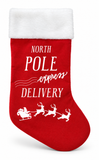 Santa Special Delivery Christmas Stocking - 50 cm