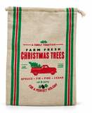 Vintage Christmas Gift Sack - 30 x 40 cm