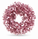 Matte Dot Tinsel Christmas Wreath 45 cm