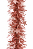 Matte Pink Christmas Tinsel – 2m