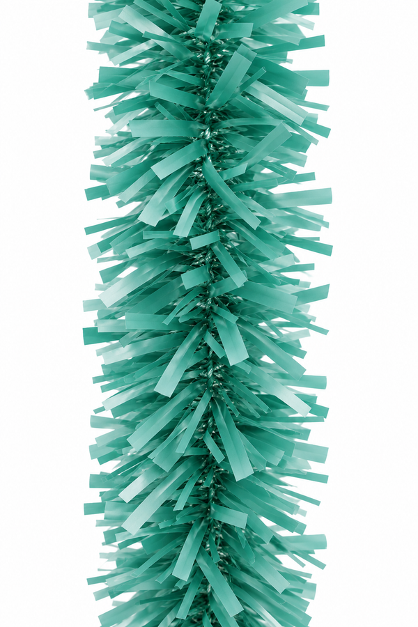 Matte Fern Christmas Tinsel – 2m