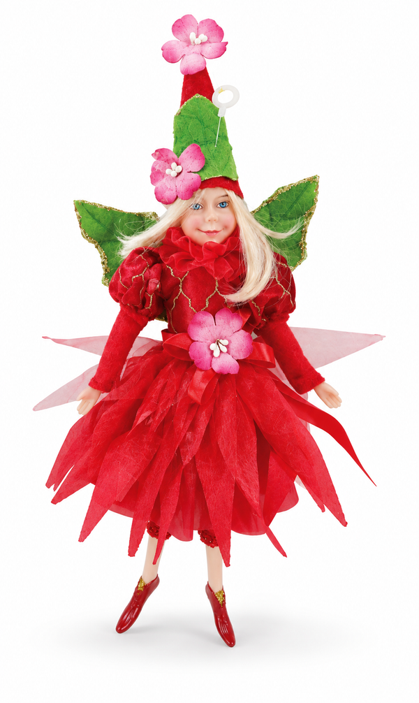 Bendable Christmas Fairy Doll – 34cm