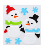 Christmas Window Gel Clings - 20 x 23 cm
