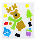 Christmas Window Gel Clings - 20 x 23 cm