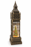 Musical Glitter Swirl Big Ben Tower