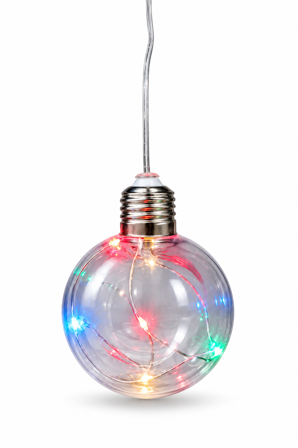 USB LED Pin-Light Bauble 8 cm