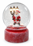 LED Musical Snow-Spin Frosty Christmas Globe