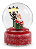 LED Musical Snow-Spin Frosty Christmas Globe