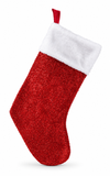 Tinsel Christmas Stocking - 40 cm