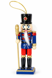Hanging Nutcracker Decoration – 12.5cm