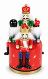 Rotating Nutcracker Soldiers Music Box