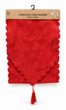 Jacquard Christmas Table Runner – 33 × 180 cm