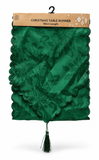 Jacquard Christmas Table Runner – 33 × 180 cm