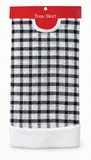 Woven Check Christmas Tree Skirt 100 cm