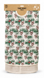 Natural Print Christmas Tree Skirt 100 cm
