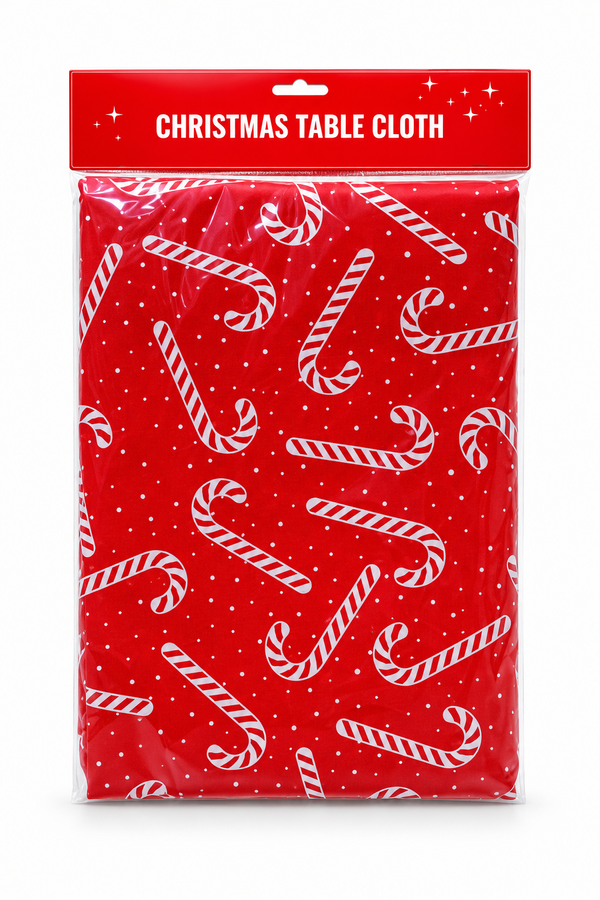 Heavy Flannel Christmas Tablecloth – 132 × 178 cm